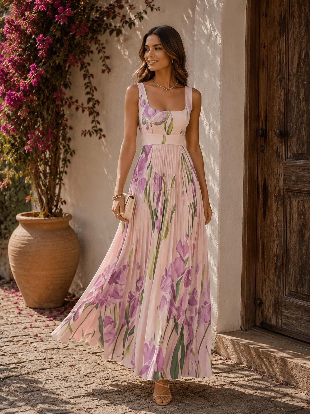 Pastel — Vestido Largo de Fiesta | Luna Ferrer