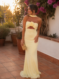 Sofía — Vestido Pastel con Bufanda Incluida | Luna Ferrer