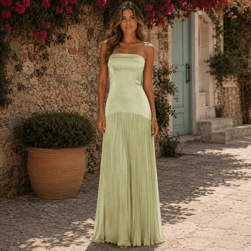 Brisa — Vestido Largo Fluido de Verano | Luna Ferrer - Luna Ferrer
