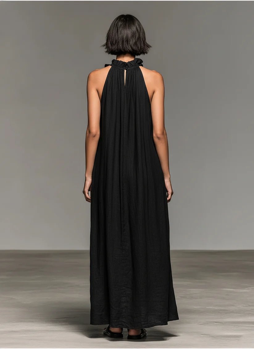 Cascade — Vestido Maxi con Volantes | Luna Ferrer - Luna Ferrer