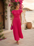 Valeria — Vestido Largo Fluido | Luna Ferrer