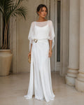 Ivory — Conjunto de Fiesta con Pantalón Palazzo | Luna Ferrer - Luna Ferrer