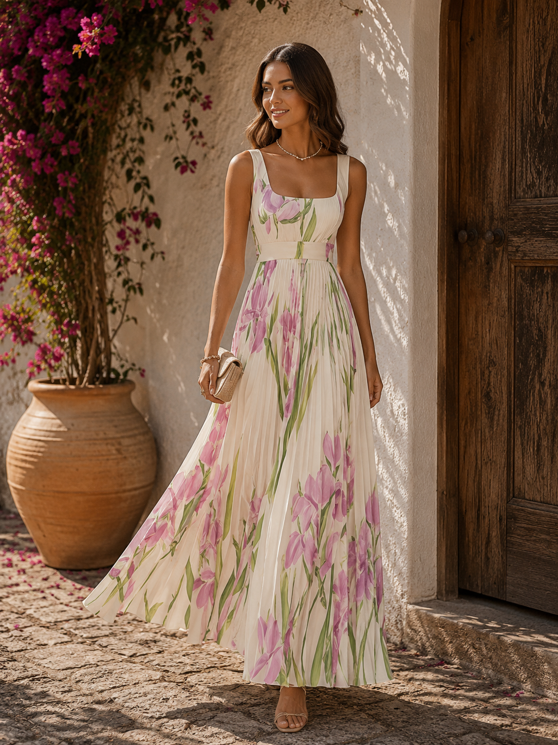 Pastel — Vestido Largo de Fiesta | Luna Ferrer