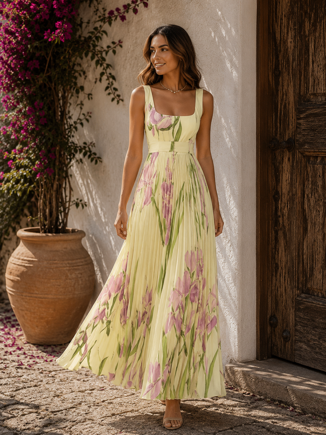 Pastel — Vestido Largo de Fiesta | Luna Ferrer