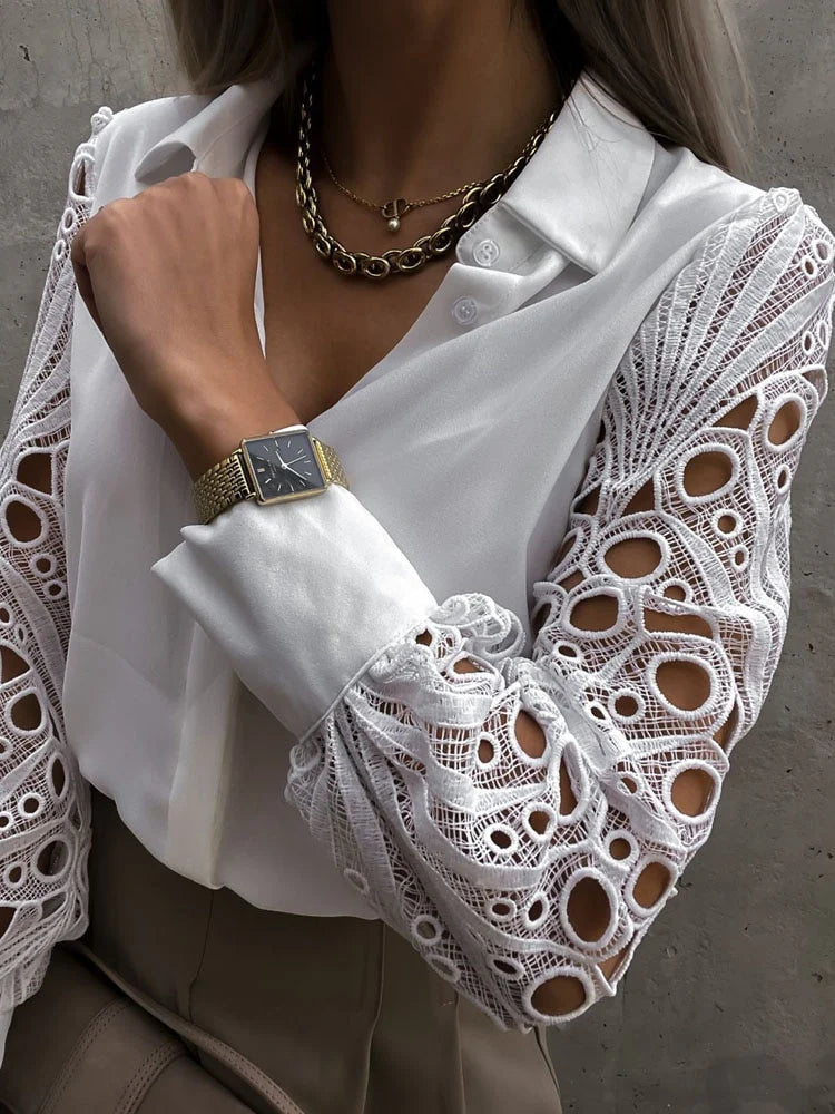 Clara Blusa Hollow Out