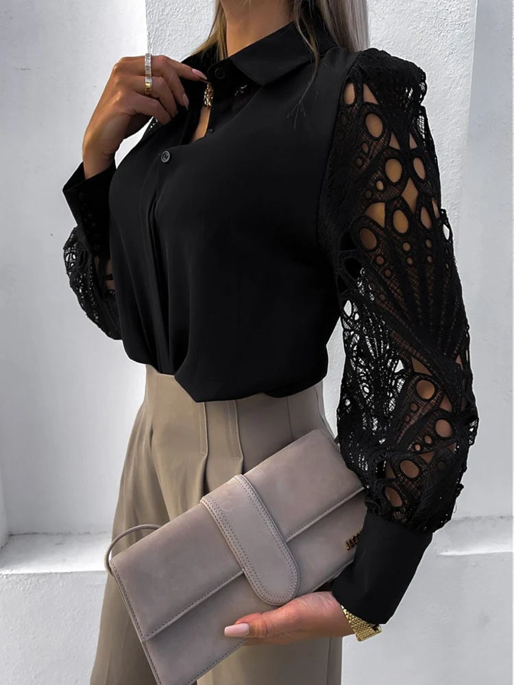 Clara Blusa Hollow Out