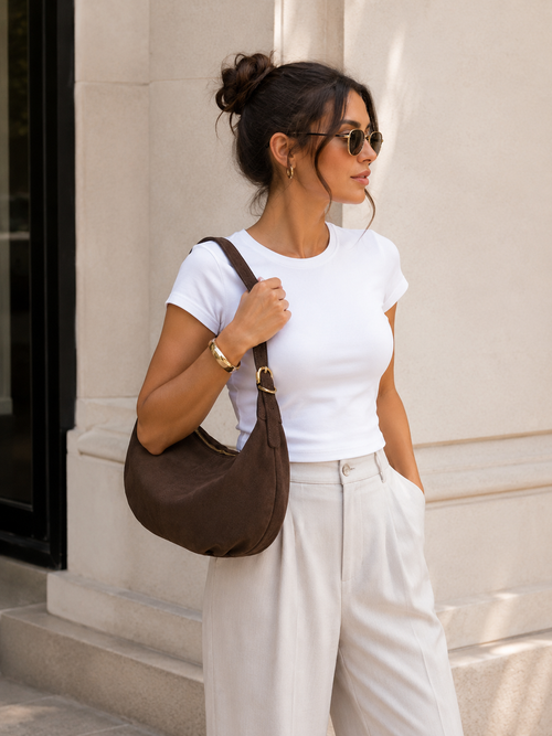 Carla — Bolso Efecto Ante