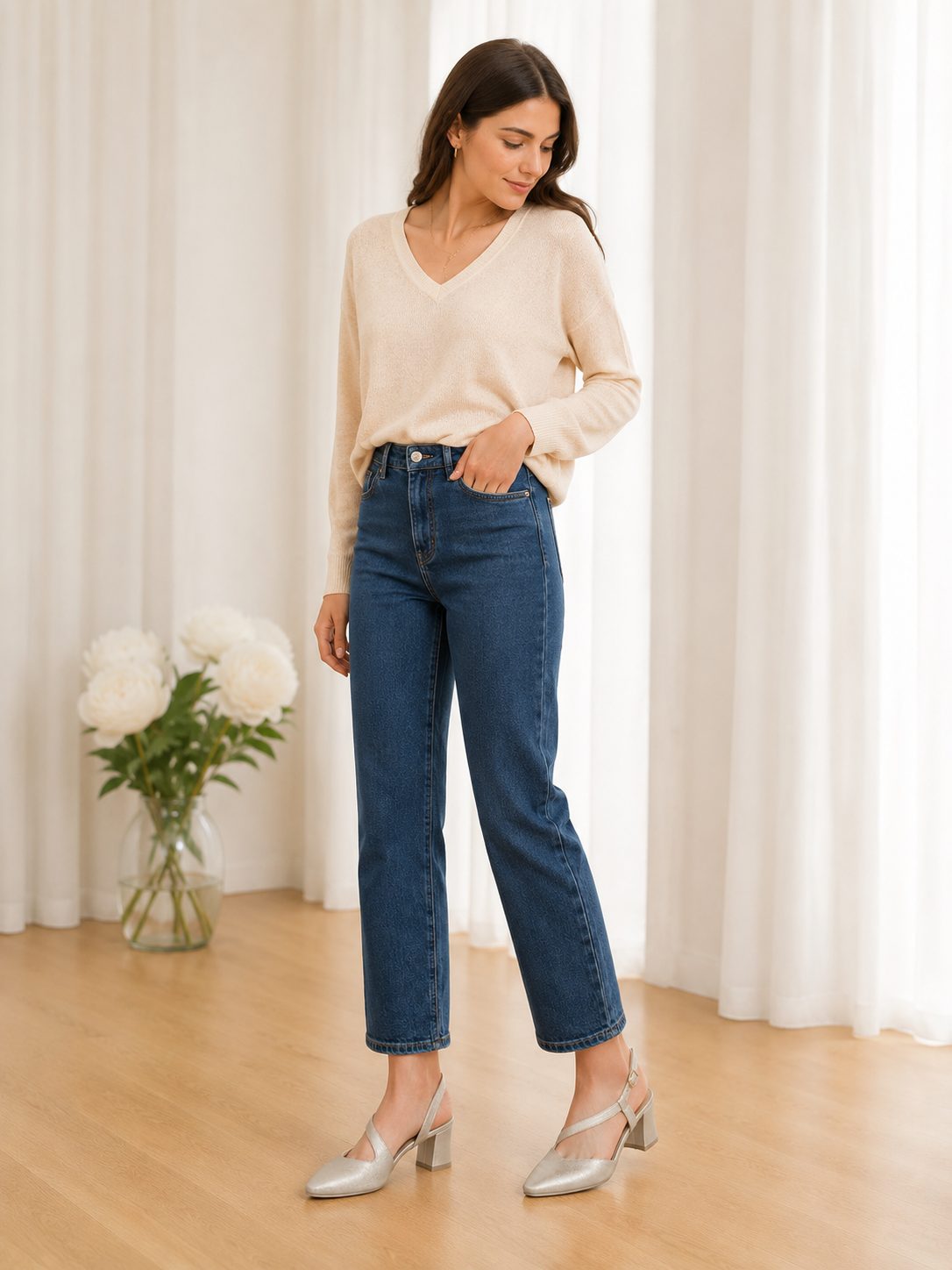 Platino — Zapatos Elegantes | Luna Ferrer