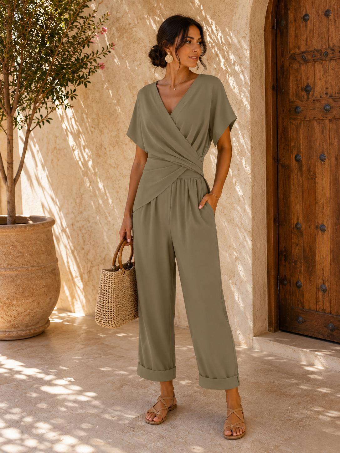 Camille — Conjunto de Dos Piezas Camisa y Pantalón | Luna Ferrer