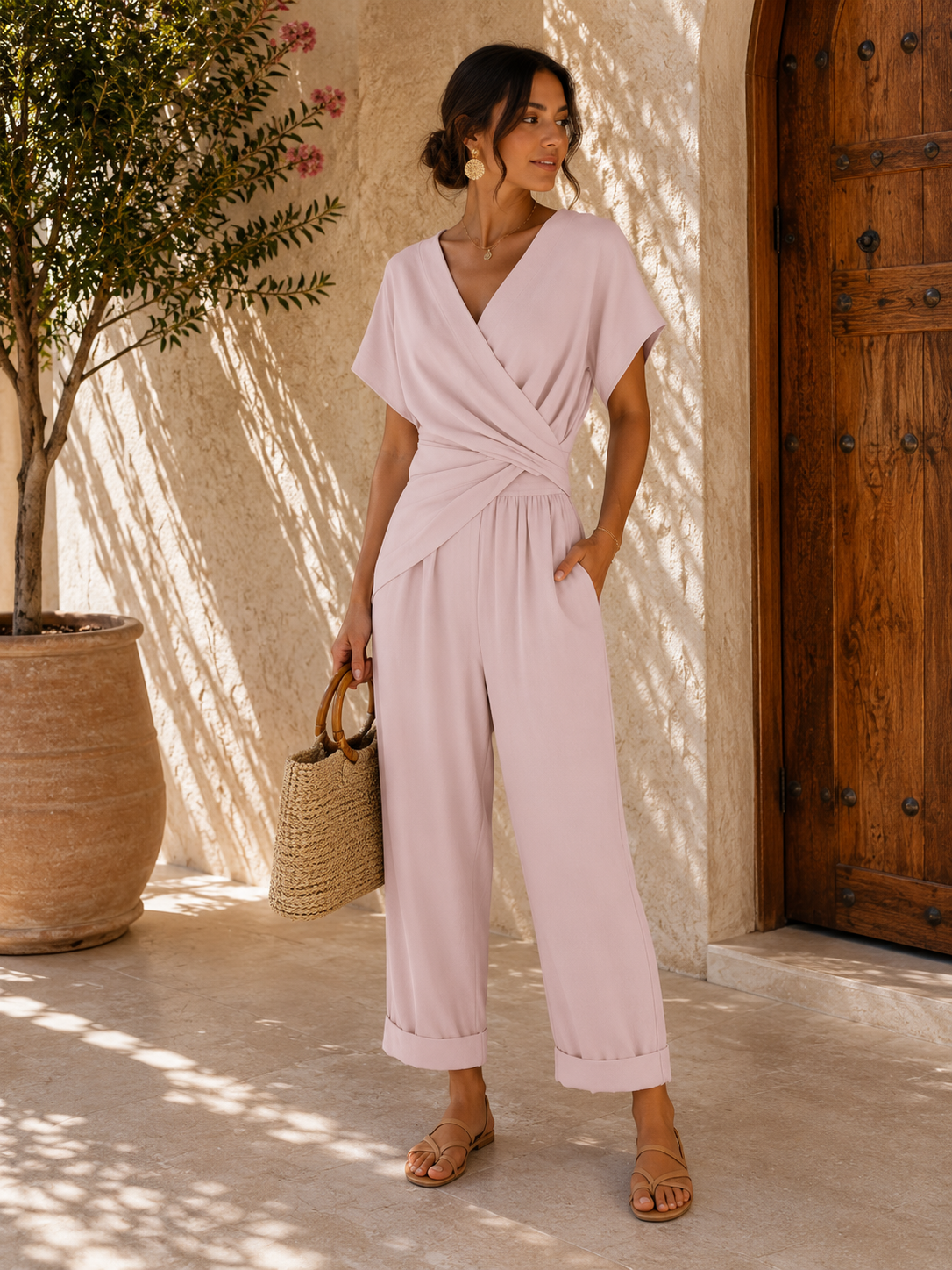Camille — Conjunto de Dos Piezas Camisa y Pantalón | Luna Ferrer