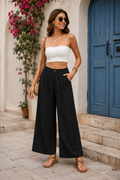 Tamara Pantalones Elegantes de Lino