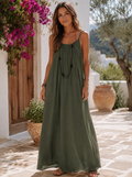Aurora — Vestido Largo Fluido | Luna Ferrer