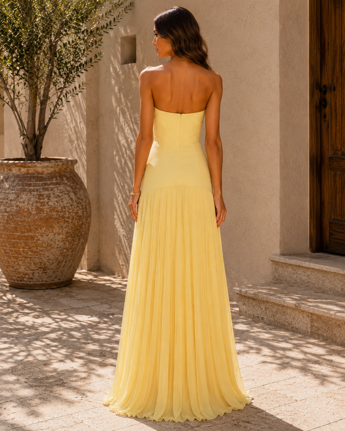 Brisa — Vestido Largo Fluido de Verano | Luna Ferrer