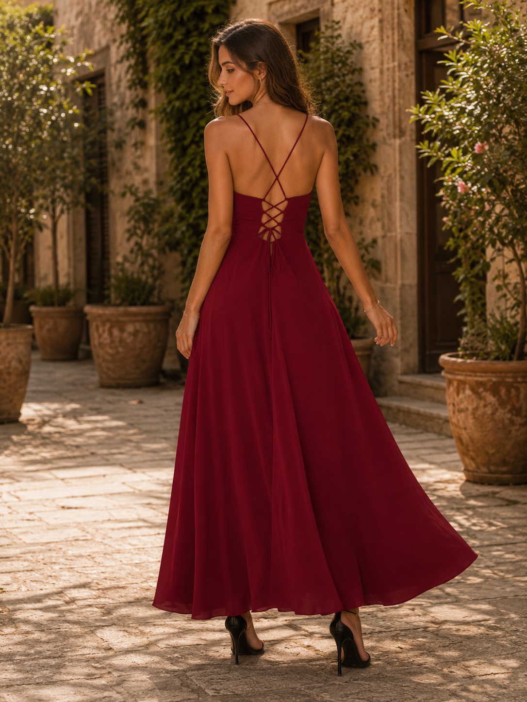 Flamme — Vestido Cruzado | Luna Ferrer