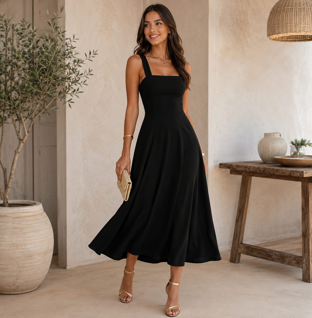 Velours — Vestido Midi | Luna Ferrer